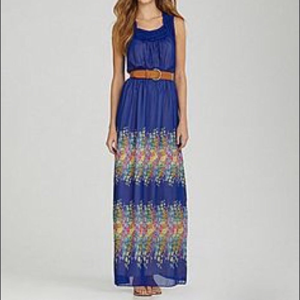 Chelsea and Violet Floral Maxi Dress